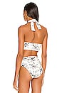 view 3 of 4 Simone Bikini top in Noir Floral