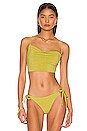 view 1 of 5 Dupont Bikini Top in Vetheuil Green