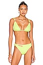 view 1 of 4 TOP BIKINI NIKKI in Key Lime Snake