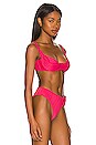 view 2 of 4 Faye Bikini Top in Halcyon Pink
