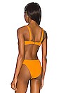 view 3 of 5 Uma Bikini Top in Cara Cara Orange Croc