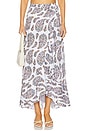 view 1 of 6 Golestan Ruffle Skirt in Paisley
