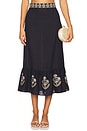 view 1 of 6 Ayan Skirt in Navy