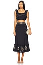 view 5 of 6 Ayan Skirt in Navy