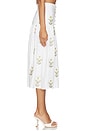 view 3 of 6 Gilda Skirt in Off White & Yellow