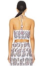 view 3 of 4 Hava Bustier in Paisley Ghalamkar