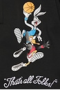 view 5 of 5 Looney Tunes Basketball Short in Black