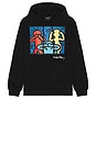 view 1 of 4 Keith Haring Characters Hoodie in Black