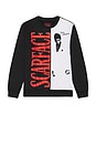 view 1 of 4 Scarface Crewneck Sweatshirt in Black