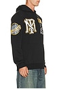 view 2 of 8 Scarface Mpr Varsity Hoodie in Black & Yellow