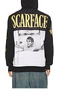 view 6 of 8 Scarface Mpr Varsity Hoodie in Black & Yellow