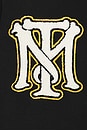 view 9 of 8 Scarface Mpr Varsity Hoodie in Black & Yellow