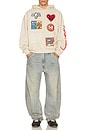 view 6 of 7 Keith Haring Hoodie in Grey