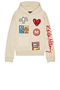 view 7 of 7 Keith Haring Hoodie in Grey