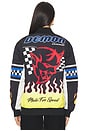 view 3 of 4 Dodge Racing Jacket in Black