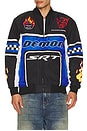 view 3 of 4 Dodge Racing Jacket in Black