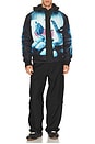 view 5 of 5 Dark Knight Varsity Jacket in Black