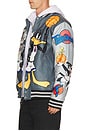 view 4 of 6 Space Jam Varsity Jacket in Grey