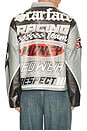 view 5 of 6 Scarface Moto Pu Jacket in Grey