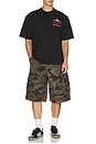 view 3 of 5 Scarface Heavy Terry Tee in Black