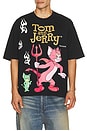 view 1 of 5 Tom And Jerry Devil Tee in Black