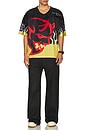 view 4 of 4 Dodge Football Jersey in Black