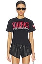 view 3 of 4 Scarface Washed Tee in Washed Black