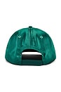view 2 of 3 Joker Satin Hat in Green