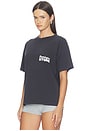 view 2 of 4 Stack Tee in Black