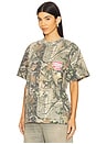 view 3 of 5 T-SHIRT BIG HEART in Camo