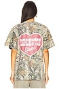 view 4 of 5 T-SHIRT BIG HEART in Camo
