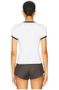 view 3 of 4 Bowling Baby Tee in Black & White