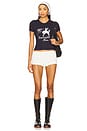 view 4 of 4 Pioneer Town Baby Tee in Navy