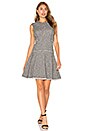 view 1 of 4 Stretch Tweed Dress in Black Combo
