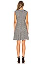view 3 of 4 Stretch Tweed Dress in Black Combo