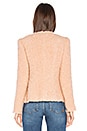 view 3 of 4 Fluffy Tweed Jacket in Nude