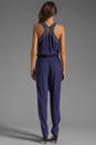 view 4 of 6 RUNWAY Sequin Jumpsuit in Navy