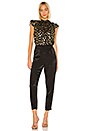 view 4 of 5 Sleeveless Leopard Metallic Top in Black Combo