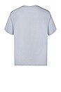 view 2 of 3 Oversized Tee in Dusty Blue