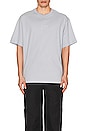 view 3 of 3 Oversized Tee in Dusty Blue