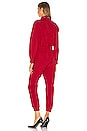 view 3 of 3 Halima Jumpsuit in Track Red