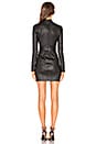 view 3 of 3 Domino Leather Dress in Night Life 2
