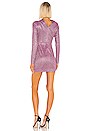 view 3 of 4 Harper Dress in Disco Pink