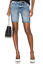 view 1 of 4 SHORT EN JEAN TOURE in Riviera Blue