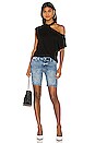 view 4 of 4 SHORT EN JEAN TOURE in Riviera Blue