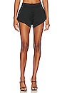 view 1 of 4 Flarred Short in Black