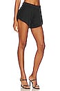 view 2 of 4 Flarred Short in Black