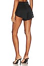 view 3 of 4 Flarred Short in Black