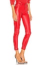 view 2 of 4 Madrid High Waist Skinny Jean in Red Cherry