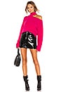 view 5 of 5 x REVOLVE Langley Mohair Sweater in Fuchsia